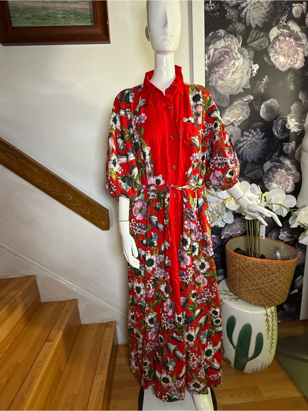 Anthropologie Mona Linen Shirt Dress by Maeve - Picture 10 of 15